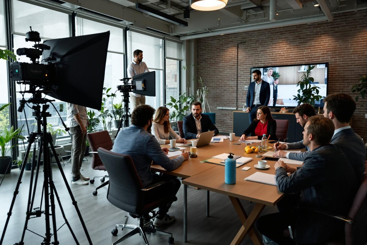 某影视公司内部矛盾激化，多名主创集体出走另立门户